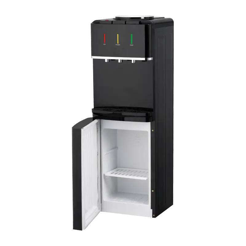 YR-2508/YLR-2508/YLR-2508Y Dispensador de água vertical doméstico preto YR-2508/YLR-2508/YLR-2508Y Dispensador de água vertical doméstico preto