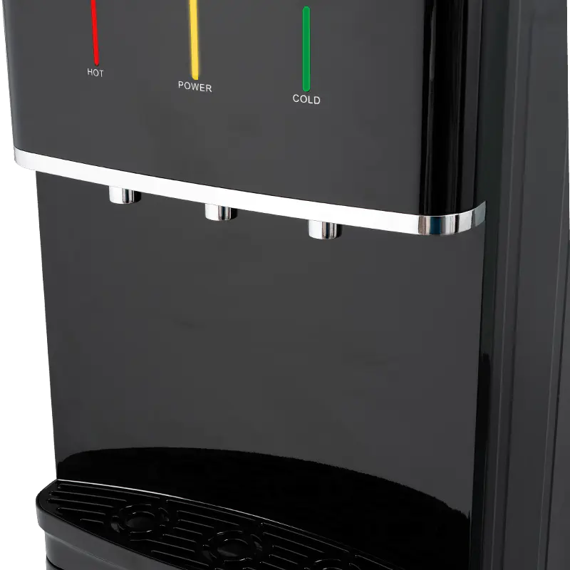 YR-2508/YLR-2508/YLR-2508Y Dispensador de água vertical doméstico preto YR-2508/YLR-2508/YLR-2508Y Dispensador de água vertical doméstico preto
