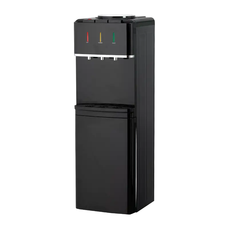 YR-2508/YLR-2508/YLR-2508Y Dispensador de água vertical doméstico preto YR-2508/YLR-2508/YLR-2508Y Dispensador de água vertical doméstico preto