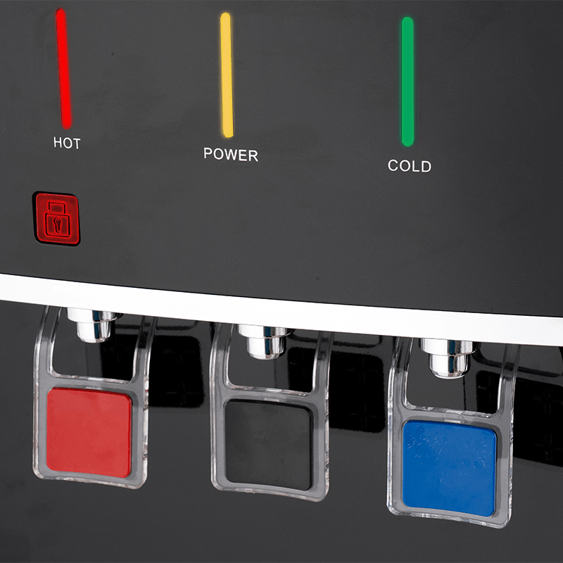 YR-2509/YLR-2509/YLR-2509Y Distribuidor de água vertical preto com três saídas YR-2509/YLR-2509/YLR-2509Y Distribuidor de água vertical preto com três saídas