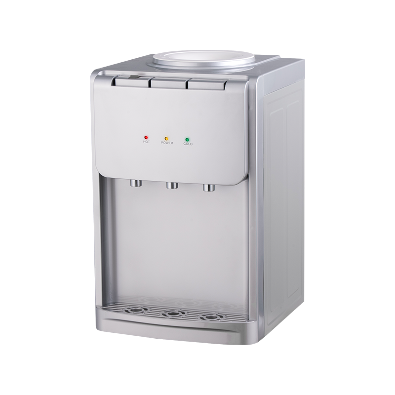 Dispensador de água de mesa com carregamento superior prateado YR-2505T/YLR-2505T