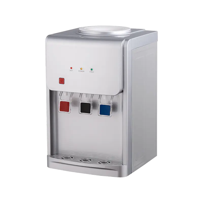 Dispensador de água de mesa doméstico prateado YR-2506T/YLR-2506T