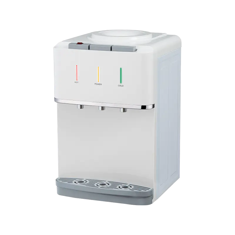 Dispensador de água de mesa branco quente e frio YR-2508T/YLR-2508T