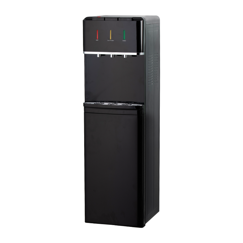 YX-2508/YLX-2508 Dispensador de água montado na parte inferior para escritório preto
