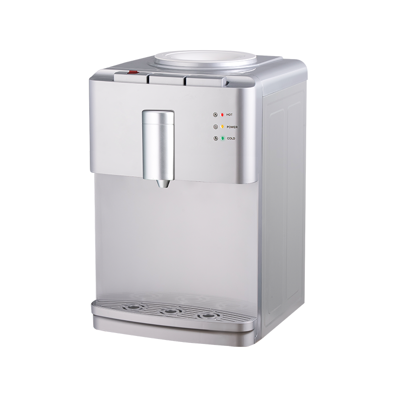 Dispensador de água de mesa refrigerável prateado YR-2507T/YLR-2507T